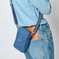 Crossbody Bag - Scarabmotive Suede Cappuccino