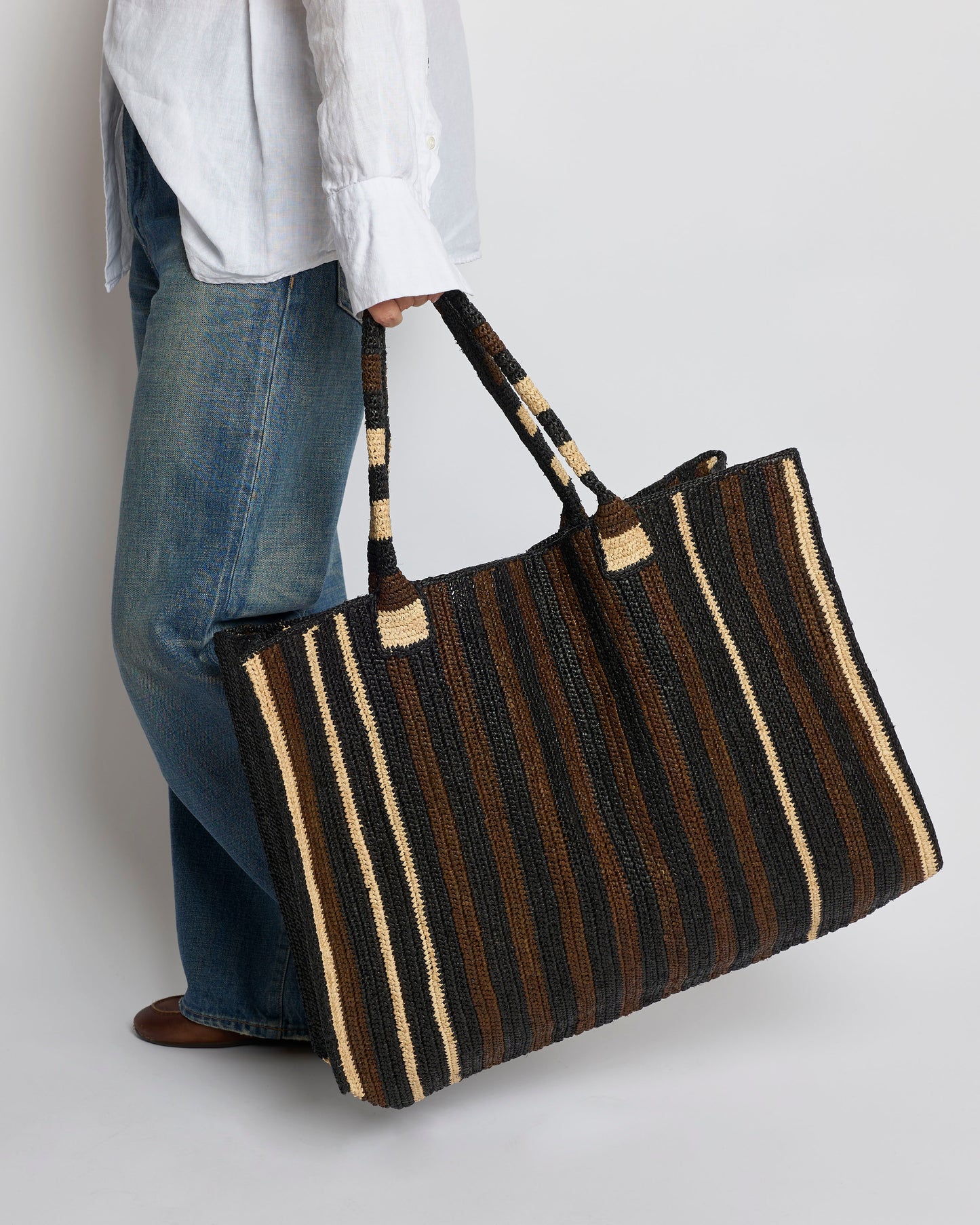 Raffia Bag Weekender 'Nomad'