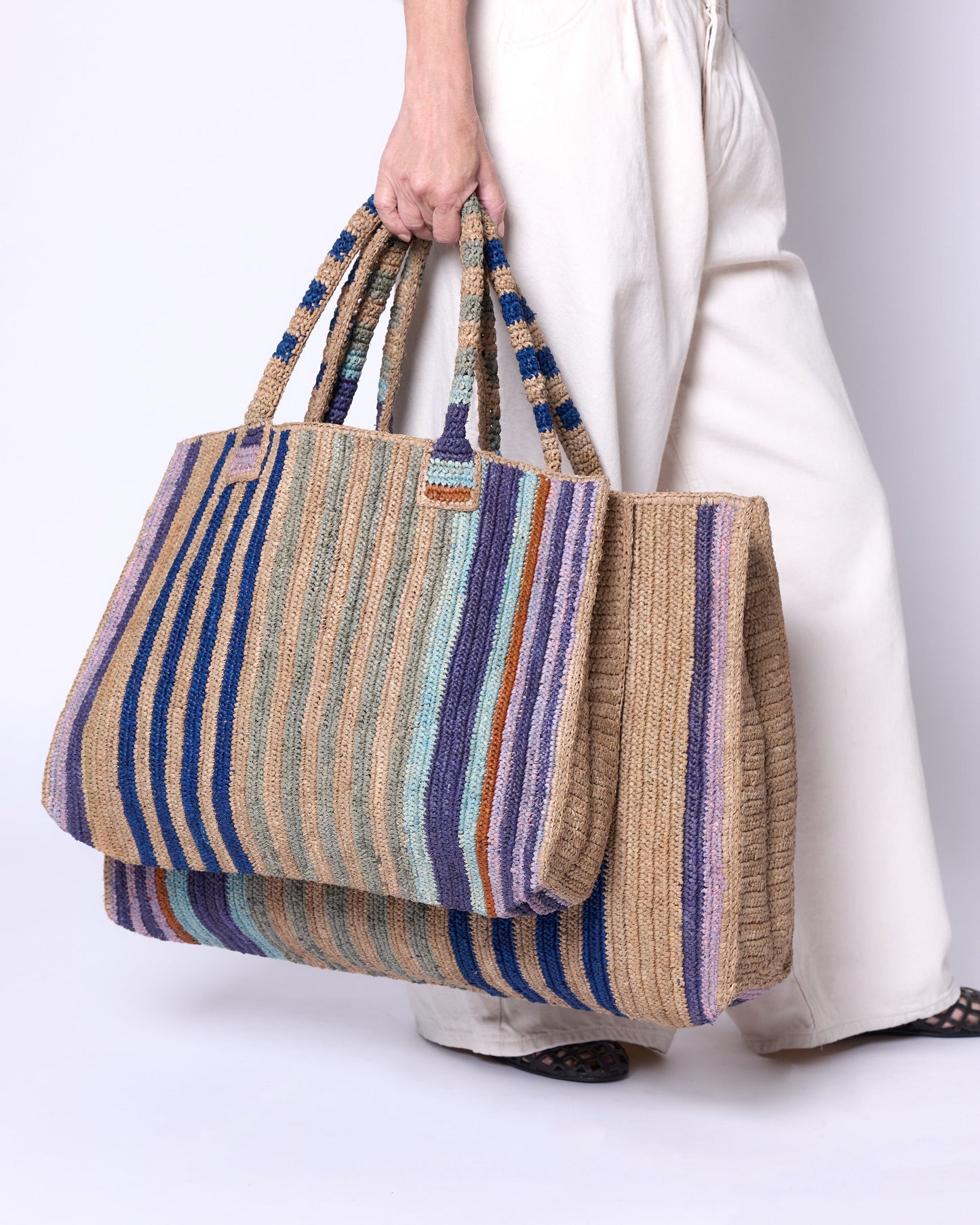 Raffia Bag Little Sister Coast