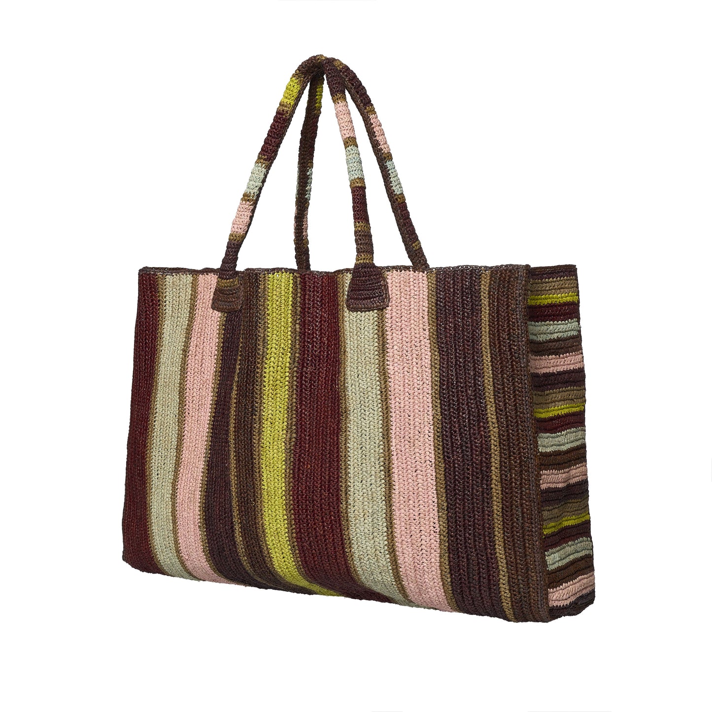 Raffia Bag Weekender 'Spice Market'