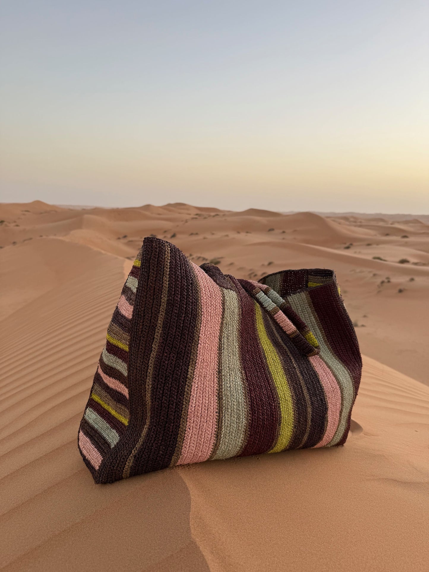 Raffia Bag Weekender 'Spice Market'