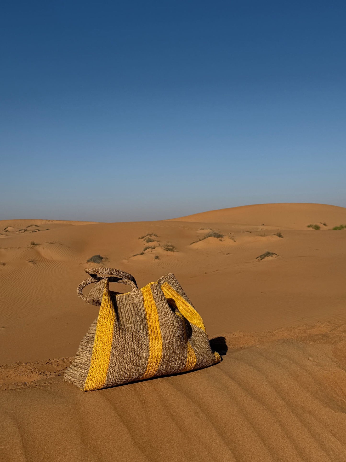 Raffia Bag Weekender sand-sunshine