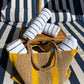 Raffia Bag Weekender sand-sunshine