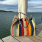 Raffia Bag Weekender 'Plage'