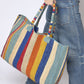 Raffia Bag Weekender 'Plage'