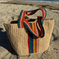Raffia Bag 'La Piccola' - rainbow