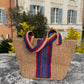Raffia Bag 'La Piccola' - denim love
