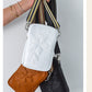 Crossbody Bag - Flower White