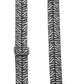 Bag Strap Zebraprint - Silver / Gold