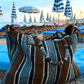 Raffia Bag Little Sister Roadtrip tobacco mix