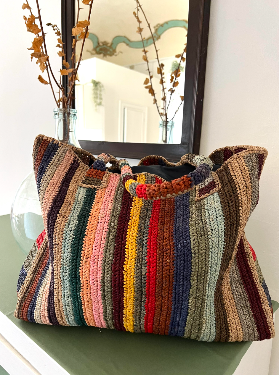 Raffia Bag Little Sister Circus