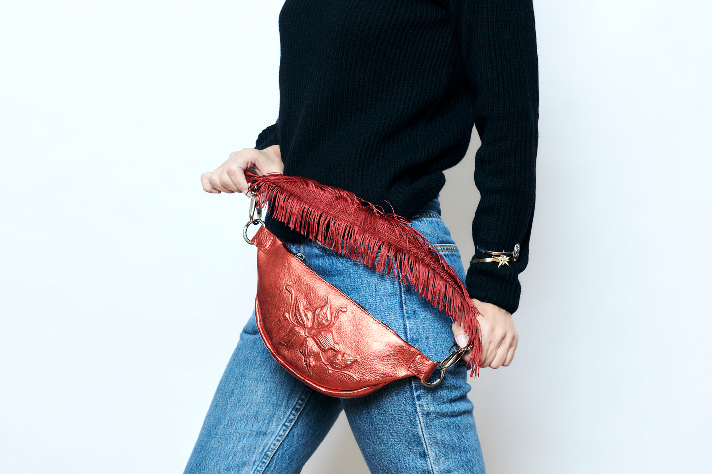 Belt Bag - Flower Red