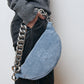 Belt Bag - Scarabmotive Dusty blue suede