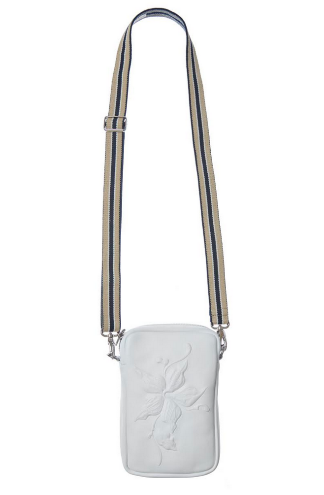 Crossbody Bag - Flower White - gabriele frantzen