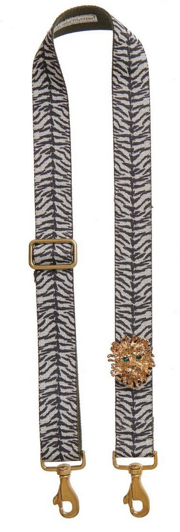 Bag Strap Zebraprint - Gold Lionmotive G - gabriele frantzen
