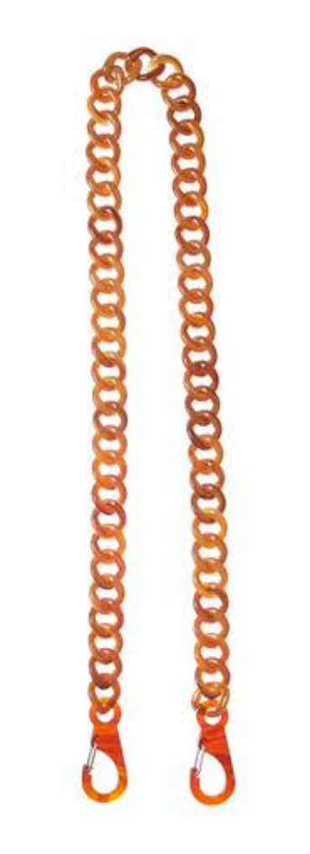 Acryl Chain Bag Strap - nougat - gabriele frantzen