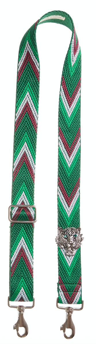 Bag Strap Racer green - Silver Tigermotive G - gabriele frantzen