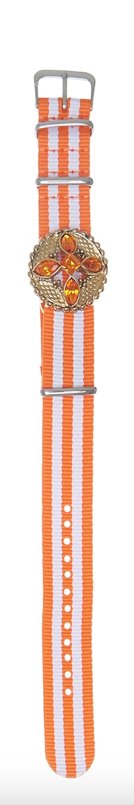 Watch Candy Bracelet - Crystals GO orange