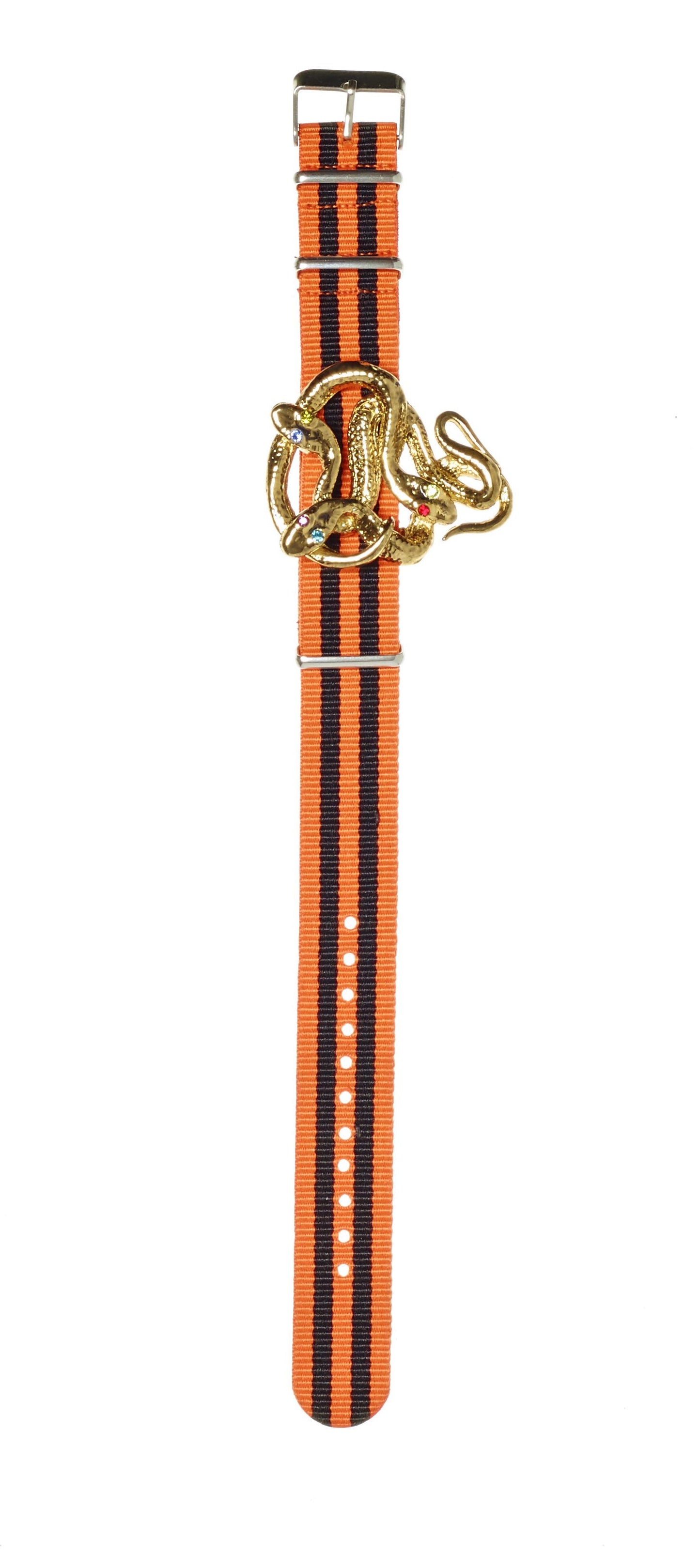 Watch Candy Bracelet - G Snakemotive Orange-Black